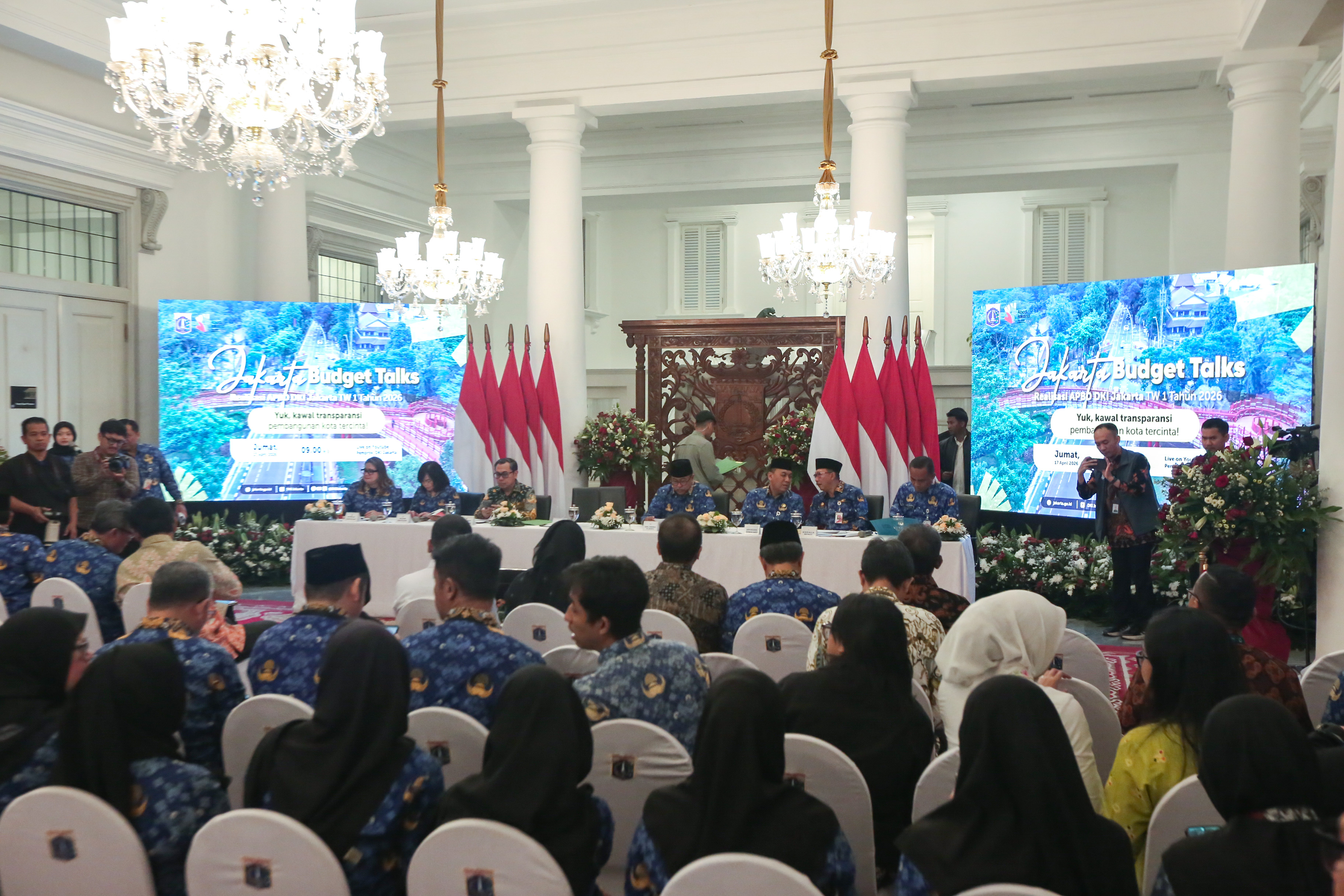 Konferensi Pers APBD DKI Jakarta Triwulan I Tahun 2026