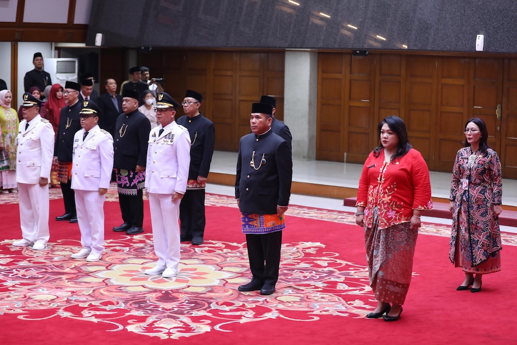 PELANTIKAN JABATAN PIMPINAN TINGGI PRATAMA DI LINGKUNGAN PEMPROV DKI JAKARTA