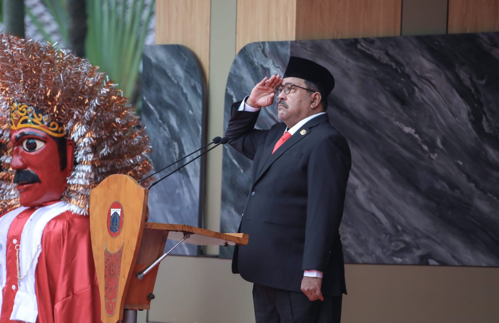 Peringatan Hari Lahir Pancasila tahun 2025 di Halaman Balai Kota DKI Jakarta