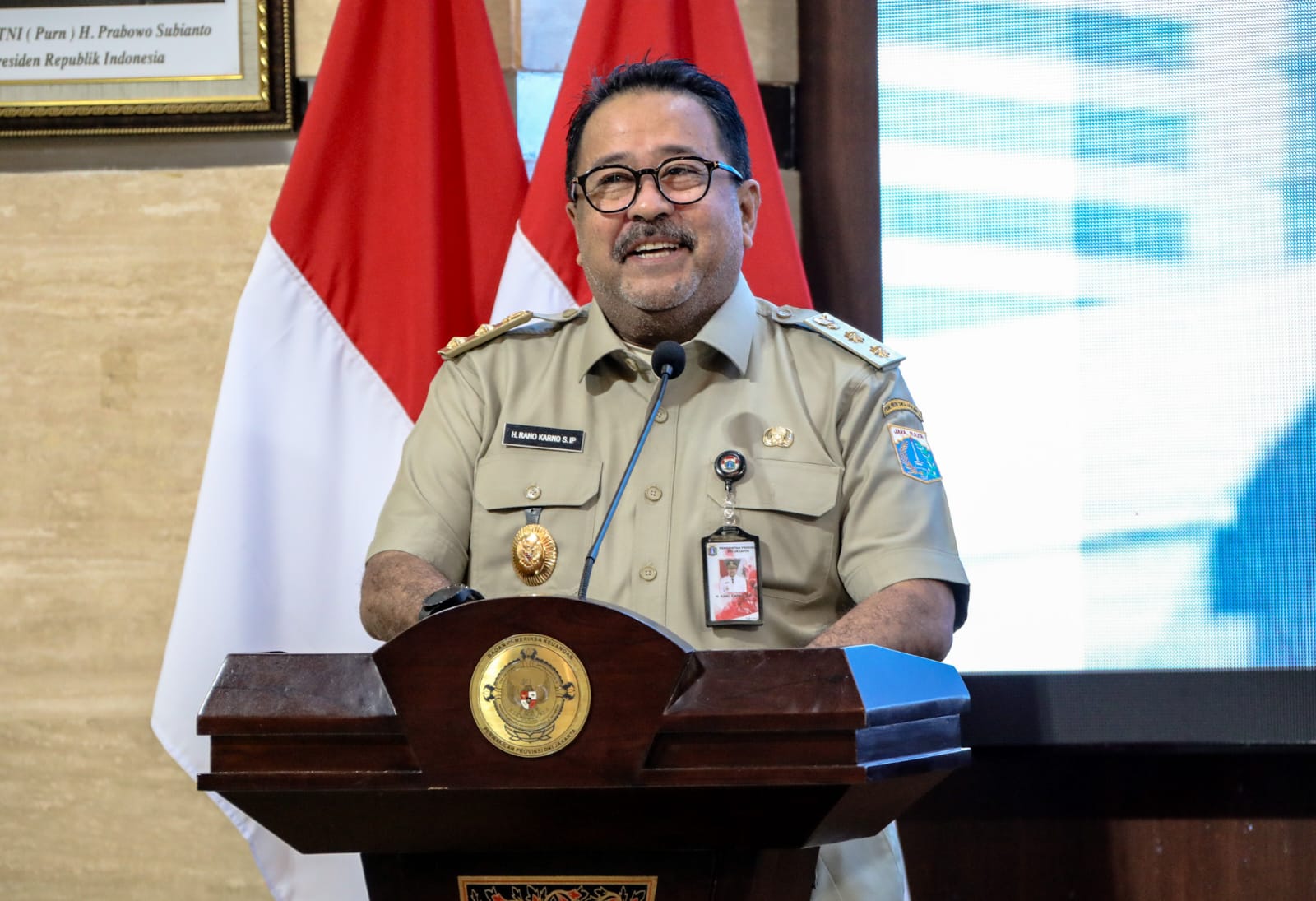 Wakil Gubernur DKI Jakarta menghadiri pembukaan TLRHP BPK RI