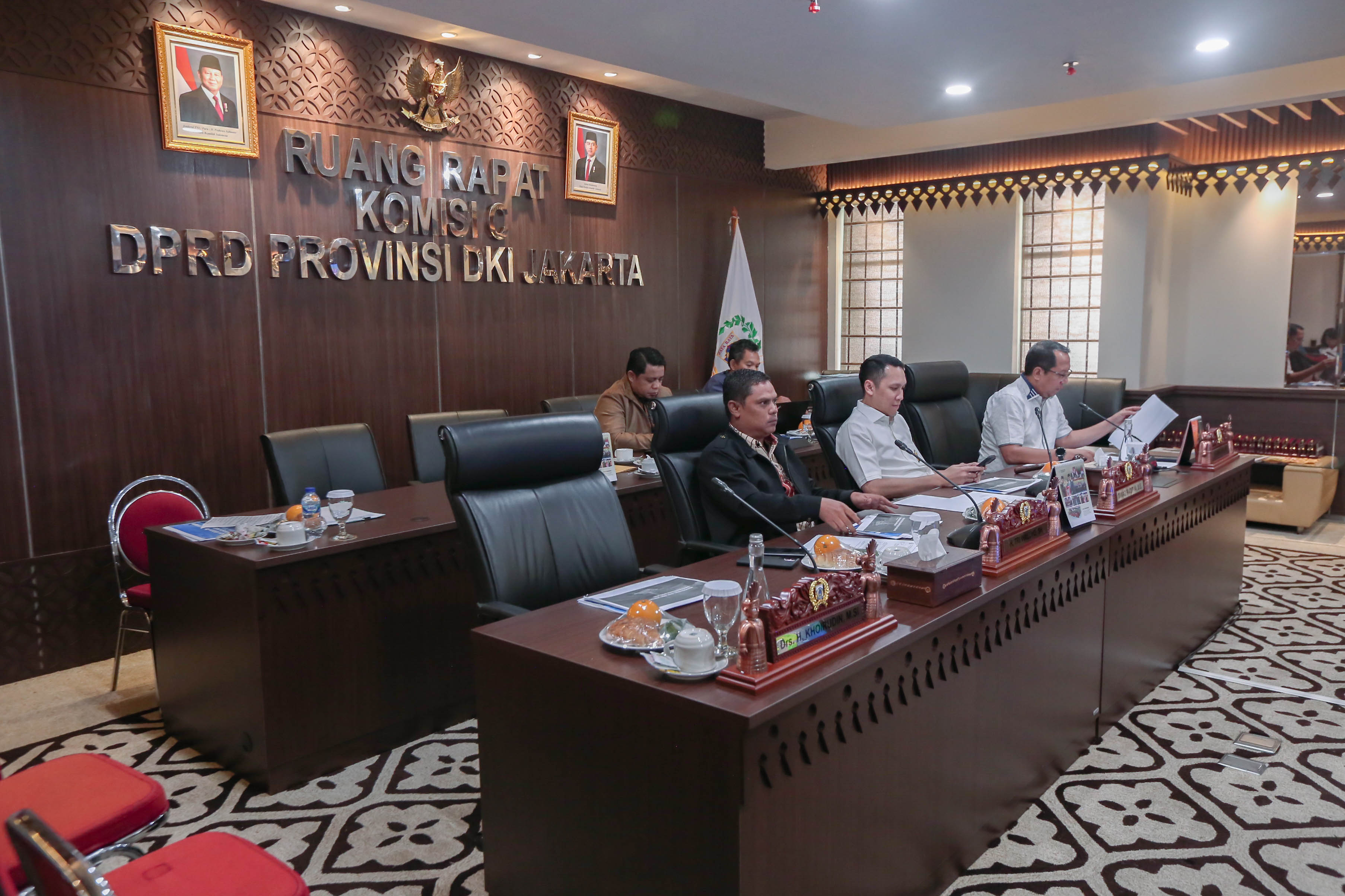 Rapat Komisi C DPRD Provinsi DKI Jakarta