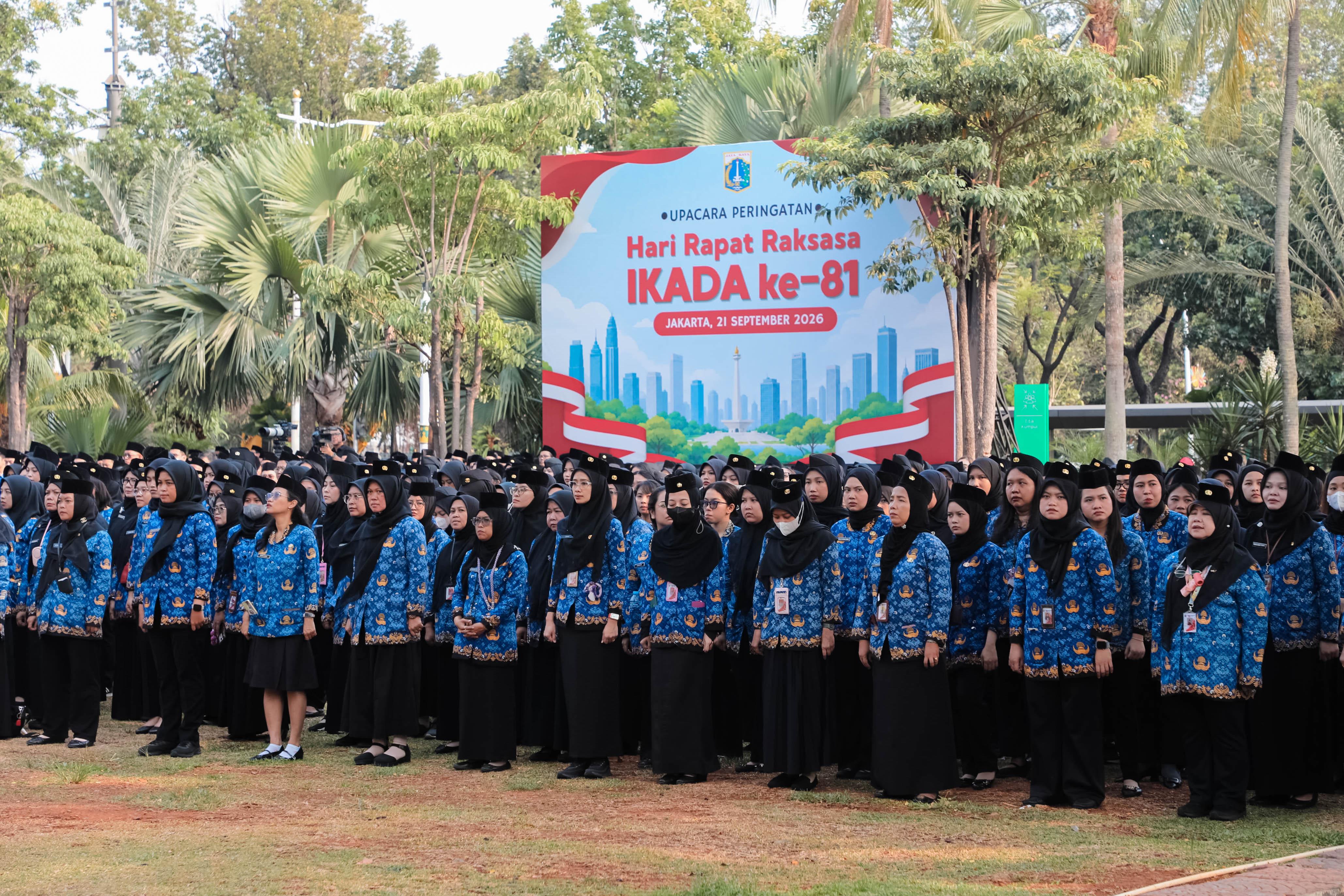 Upacara Peringatan Hari Rapat Raksasa IKADA ke-81