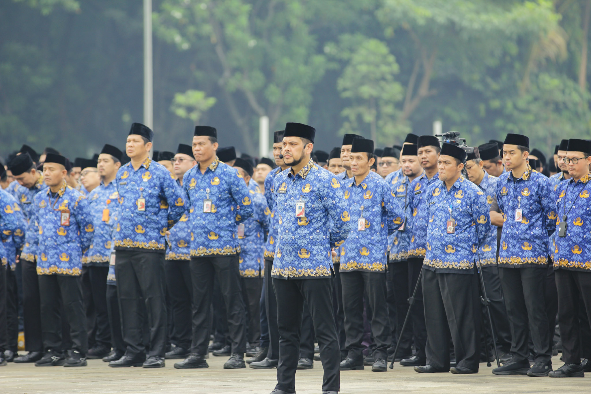 Upacara Bendera Peringatan Hari Rapat Raksasa IKADA ke-80 Tahun 2025