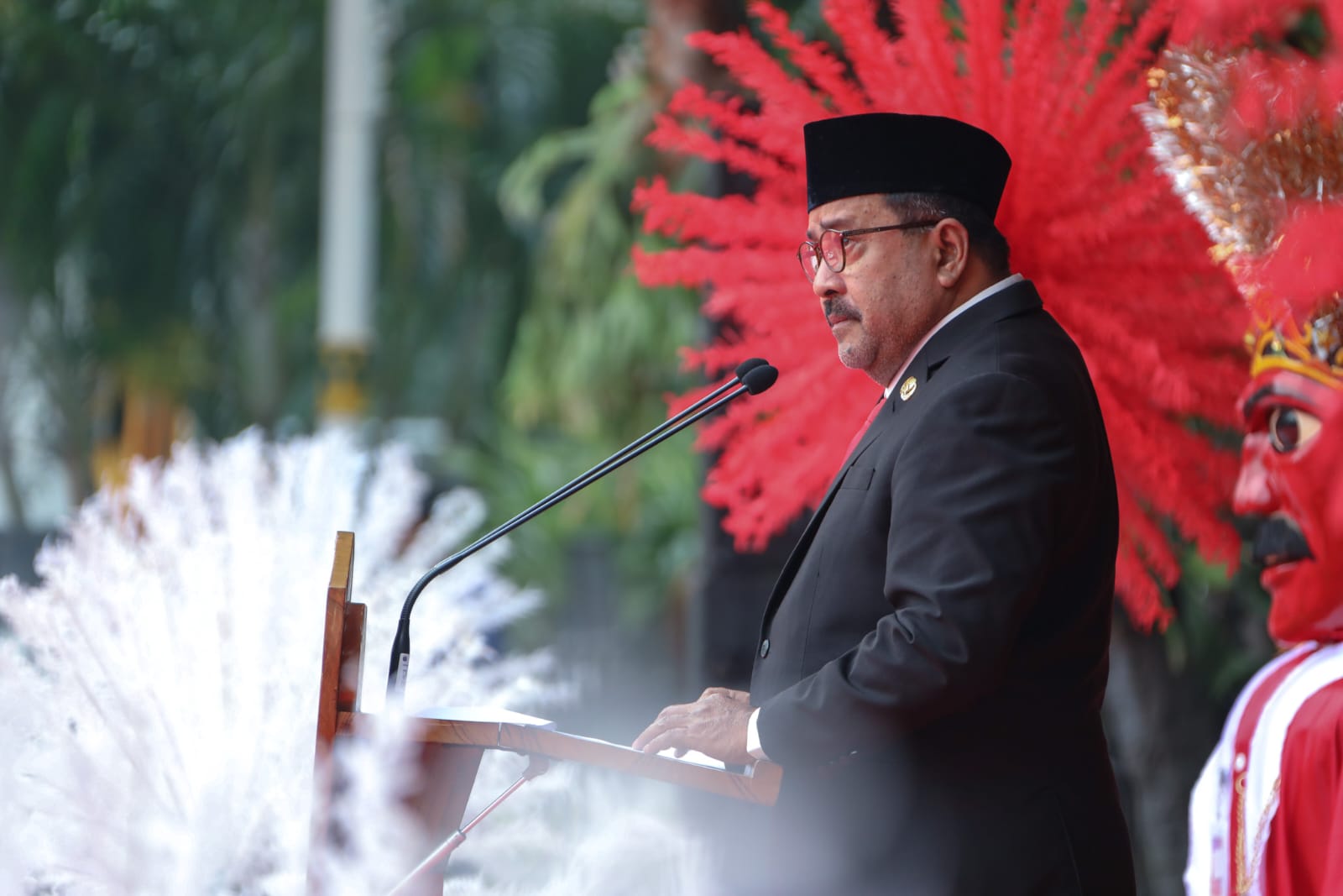 Peringatan Hari Lahir Pancasila tahun 2025 di Halaman Balai Kota DKI Jakarta