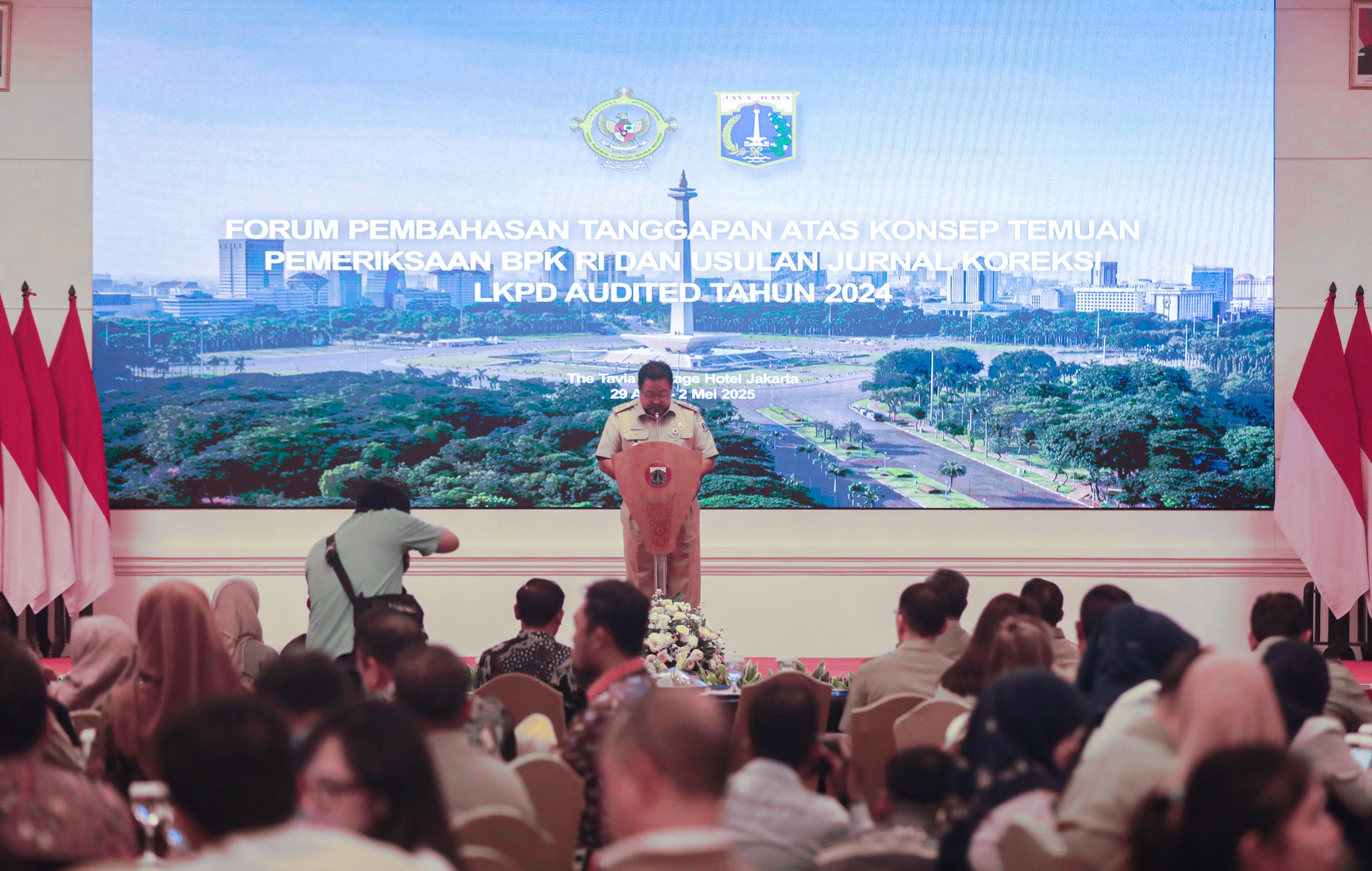 Forum Pembahasan Tanggapan atas Konsep Temuan Badan Pemeriksaan BPK RI dan Usulan Jurnal Koreksi LKPD Audited Tahun 2024