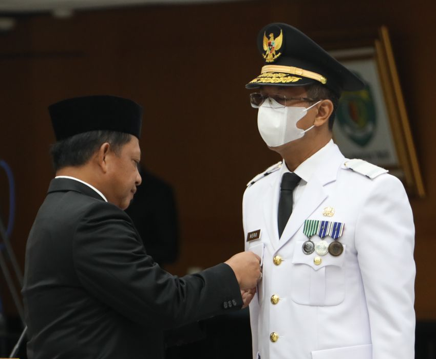 Pelantikan Pj Gubernur DKI Heru Budi Hartono 