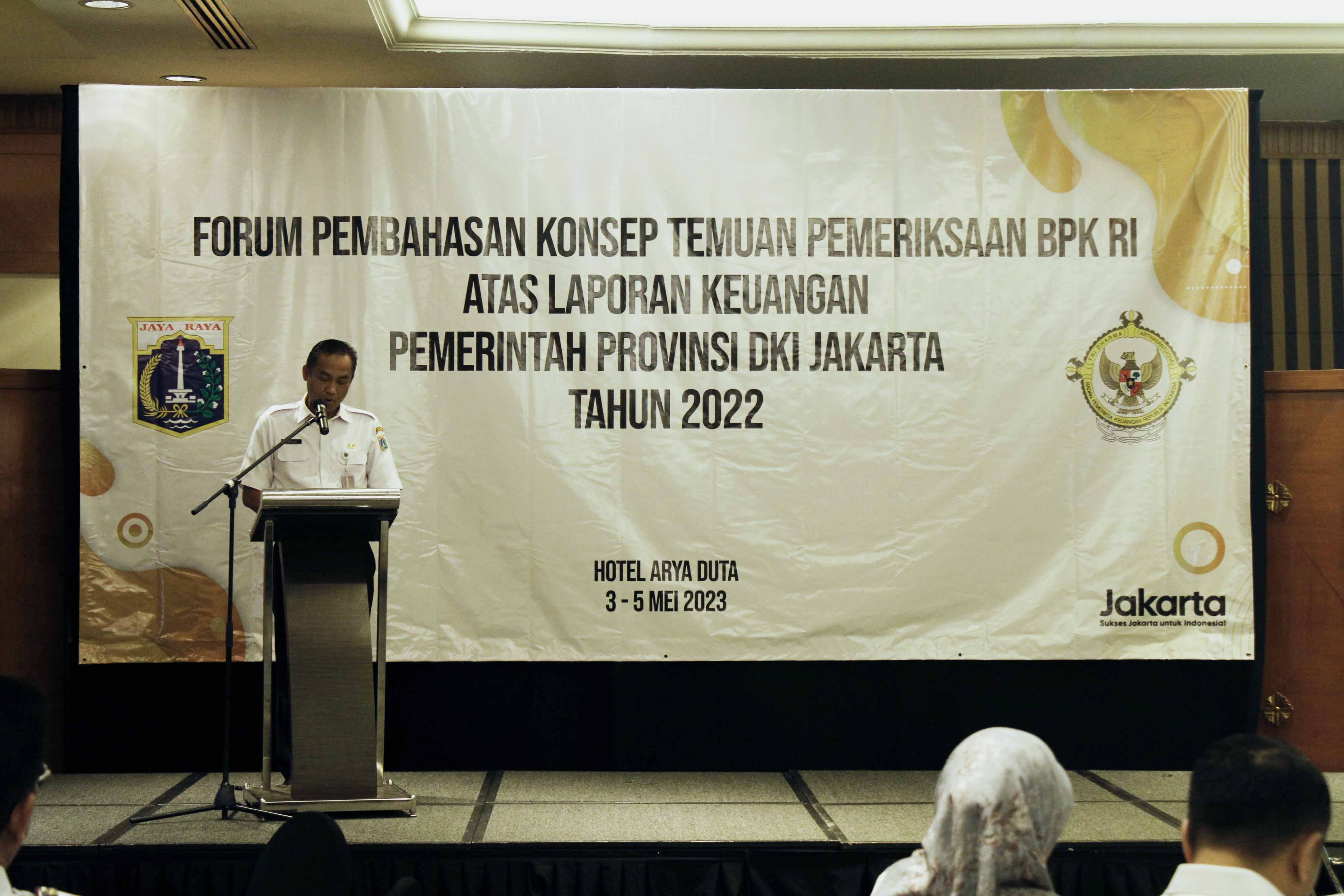 Forum Pembahasan Usulan Jurnal Koreksi Audited dan Konsep Temuan BPK atas Laporan Keungan TA 2022 Hari Ke-1