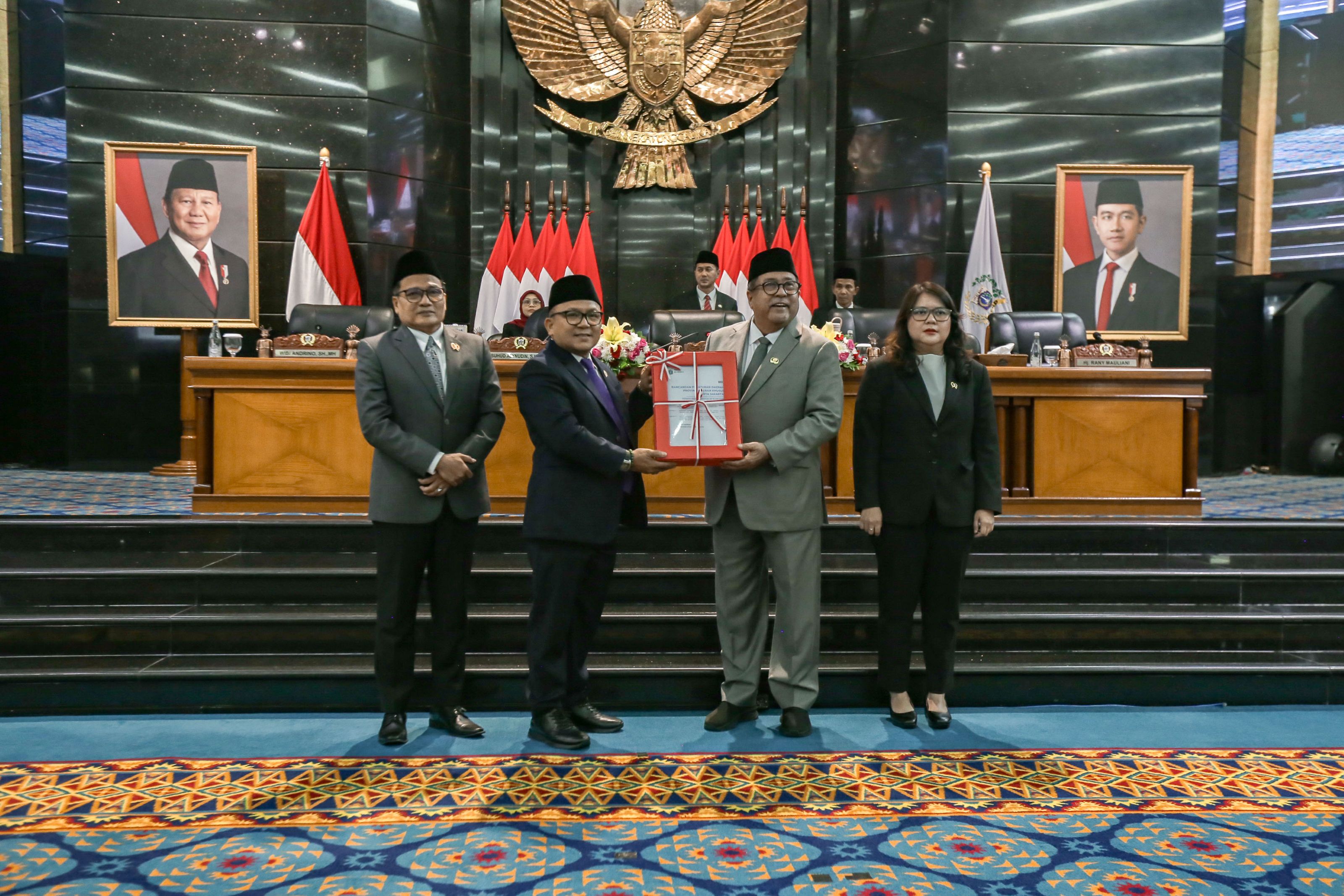 Penandatanganan Persetujuan Perubahan APBD DKI Jakarta Tahun Anggaran 2026