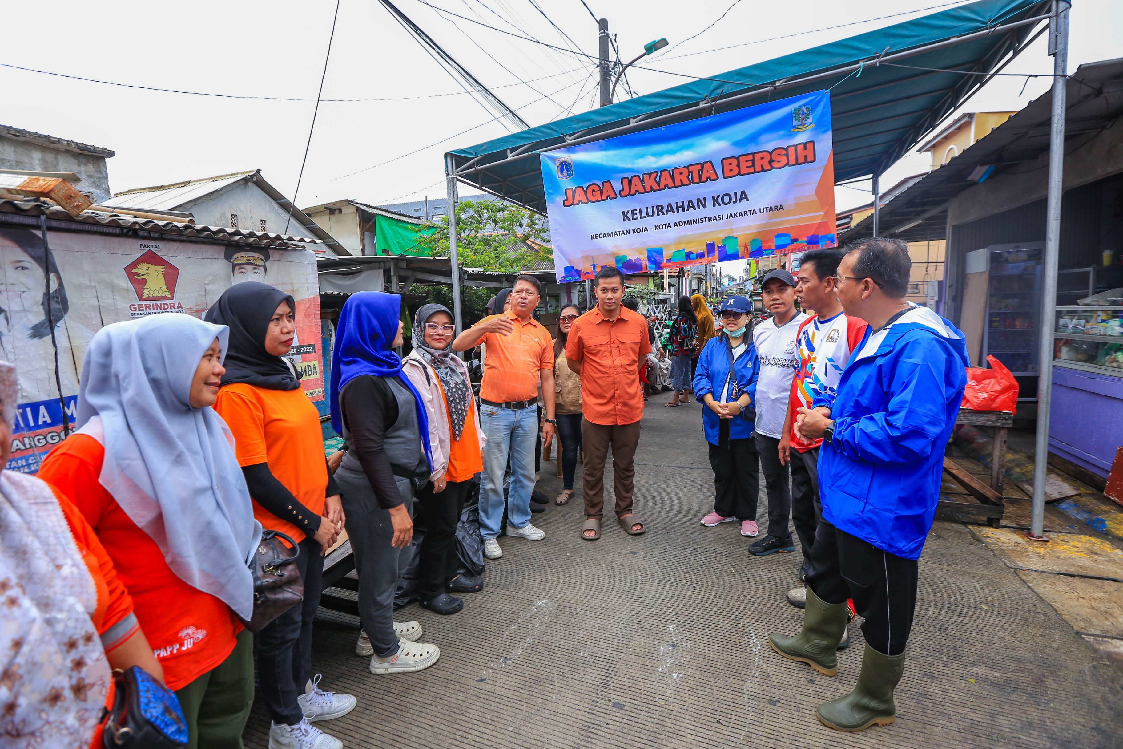 Kerja Bakti Massal 'Jaga Jakarta Bersih'
